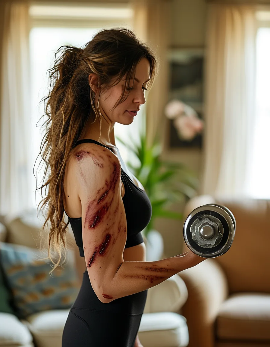 Yoga Sculpt at Home: Building the Studio's Signature Burn With Two Dumbbells and a Mat